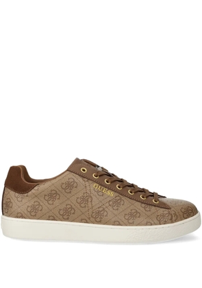 GUESS USA Nola monogram sneakers - Brown