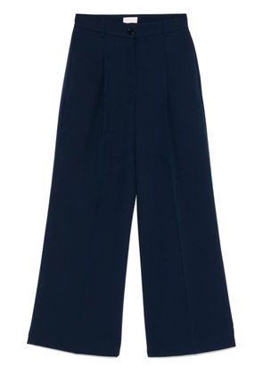 LIU JO pleated trousers - Blue