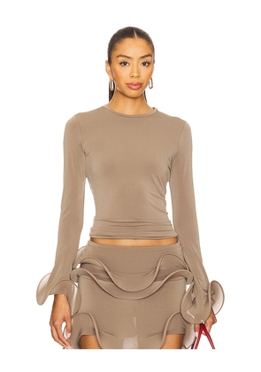 Sid Neigum Wave Top in Grey. Size M. Also in XS.