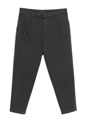 Eleventy pleated-pocket trousers - Grey