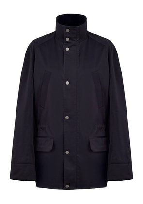 Domaine Des Artistes drawstring-waist cotton jacket - Grey