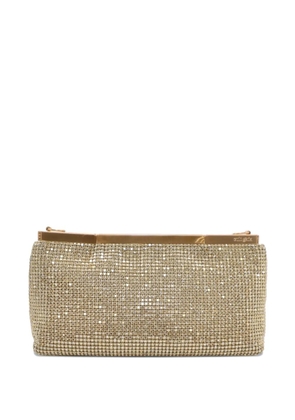 Cult Gaia Felice metallic clutch bag - Gold