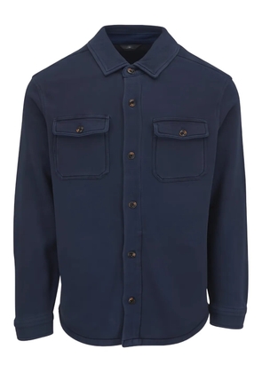 FAHERTY Inlet Knit CPO shirt - Blue