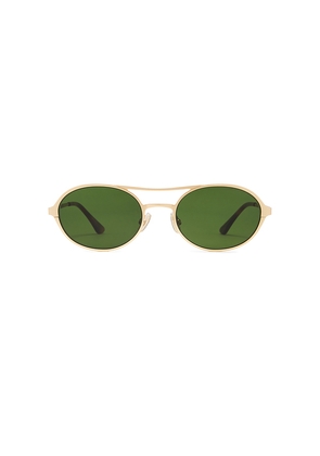 Retrosuperfuture Bird Classics Sunglasses in Green.