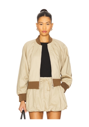 Steve Madden Bray Jacket in Beige. Size L. Also in M, S, XS.