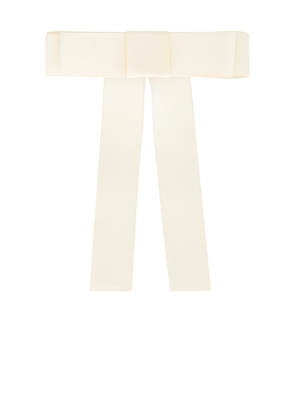 petit moments Bella Bow in White.