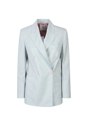 Eleventy double-breasted blazer - Blue
