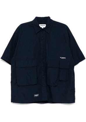 CHOCOOLATE logo-print shirt - Blue