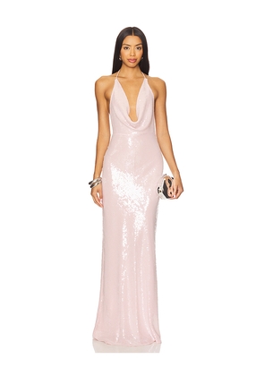 SAU LEE Claudia Gown in Rose. Size 0. Also in 2, 4, 6, 8.