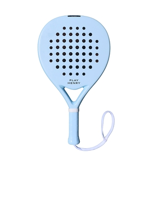 Play Henry Seaview 3k Carbon Fiber Padel Racquet in Baby Blue.