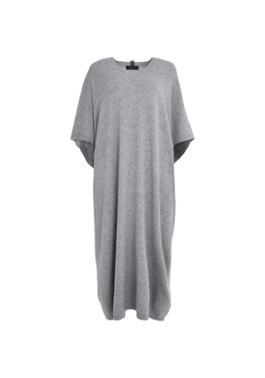 Fabiana Filippi V-neck virgin wool dress - Grey