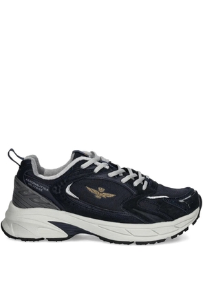Aeronautica Militare mesh-paneled running sneakers - Blue