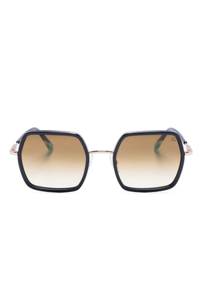 Etnia Barcelona Azahara geometric-frame sunglasses - Blue