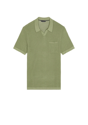 Rhone Coastal Johnny Collar Polo in Sage. Size S. Also in XL/1X.