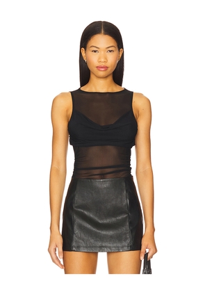 superdown Kimmy Tank Top in Black. Size L. Also in M, S, XL, XS, XXS.