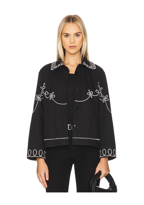 Rails Keaton Jacket in Black. Size L. Also in M, S, XL, XS.