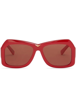 Marni Eyewear Tiznit geometric-frame sunglasses - Red