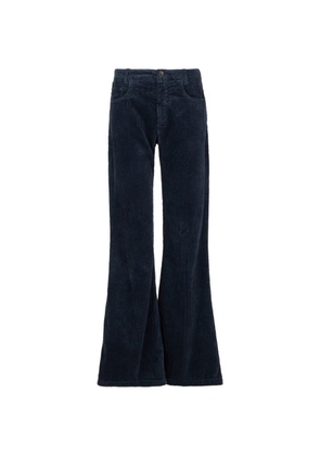 Hannes Roether corduroy flared trousers - Blue
