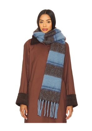 SAMSOE SAMSOE Alex Scarf in Blue.