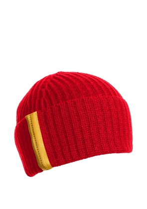 Parajumpers ribbed-knit beanie - Red