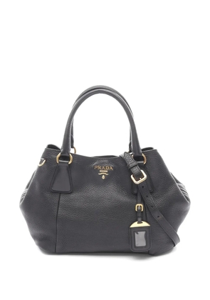 Prada Pre-Owned 2010s Vitello Daino tote bag - Black