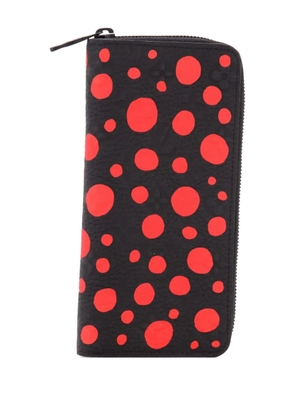 Louis Vuitton Pre-Owned Zippy Wallet Yayoi Kusama Infinity Dots Monogram Empreinte Giant Vertical small wallets - Black