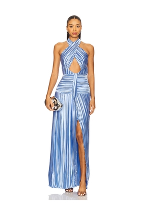 Sonya Moda Ariana Dress in Blue. Size L. Also in M, S, XS.