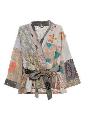 BLAKLACE embroidered jacket - Neutrals