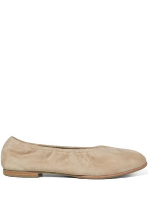 Simkhai Danna suede elasticated ballet flats - Neutrals