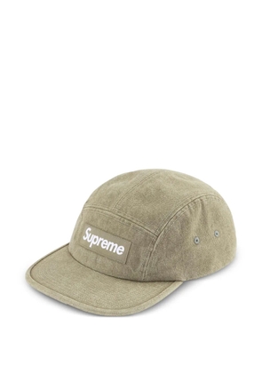 Supreme Camp denim cap hat - Neutrals