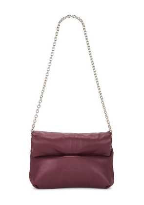 Studio Amelia Cloud Clutch in Burgundy.