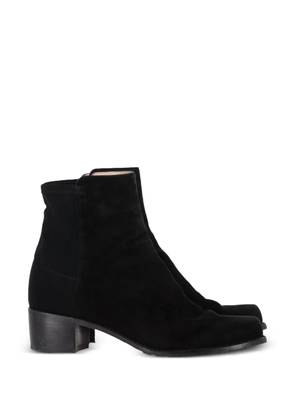 Stuart Weitzman round-toe ankle boots - Black