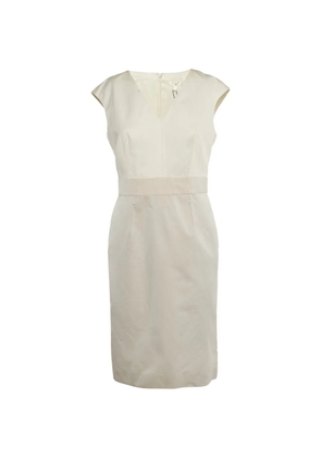 Paule Ka V-neck short dress - White