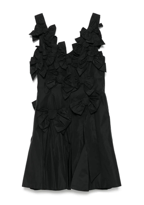 Viktor & Rolf bow bouquet mini dress - Black