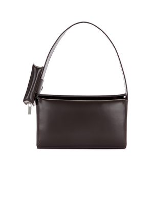 St. Agni Petit Pouch Bag in Brown.