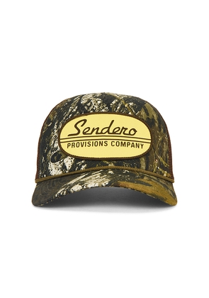 Sendero Provisions Co. Country Store Cap in Brown.