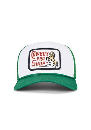 Sendero Provisions Co. Cowboy Pro Shop Cap in Green.