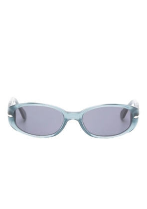 Persol Pre-Owned oval-frame sunglasses - Grey