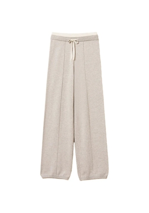 TWINSET drawstring knit trousers - Grey