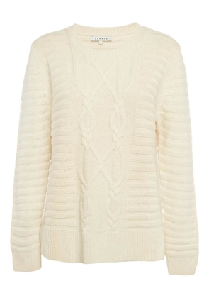 SANDRO merino wool sweater - Neutrals