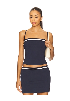 SNDYS x REVOLVE Varsity Top in Navy. Size L. Also in M, S, XL, XS, XXL, XXS.