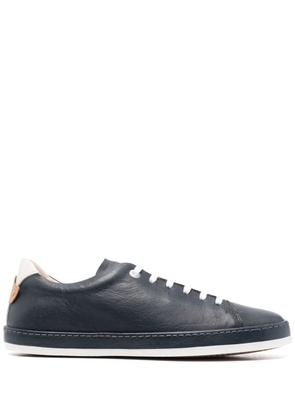 Moma leather low-top sneakers - Blue