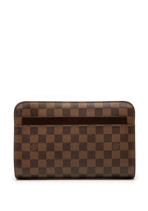 Louis Vuitton Pre-Owned 2005 Damier Ebene Saint Louis Pochette clutch bag - Brown