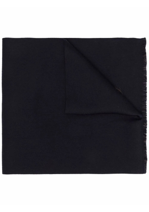 Paul & Shark logo-print scarf - Blue