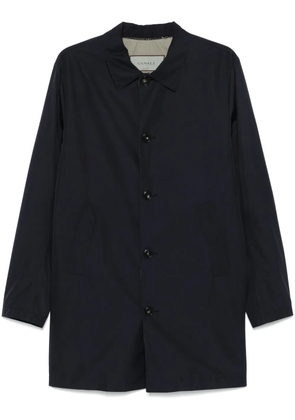 Canali single-breasted coat - Blue