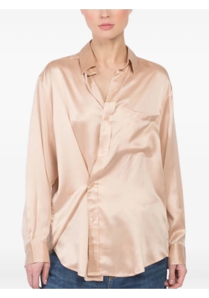 CISSA patch-pocket shirt - Neutrals