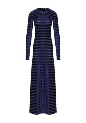 Amir Slama x Astrid striped maxi dress - Blue