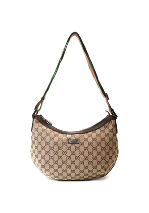 Gucci Pre-Owned 2000-2015 GG canvas shoulder bag - Neutrals
