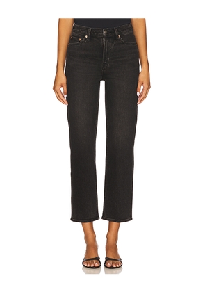 PISTOLA Charlie High Rise Classic Straight Ankle Jeans in Black. Size 24. Also in 25, 26, 27, 28, 29, 31.