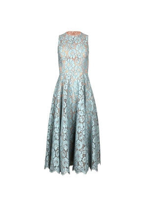 Michael Kors Collection sleeveless lace dress - Blue